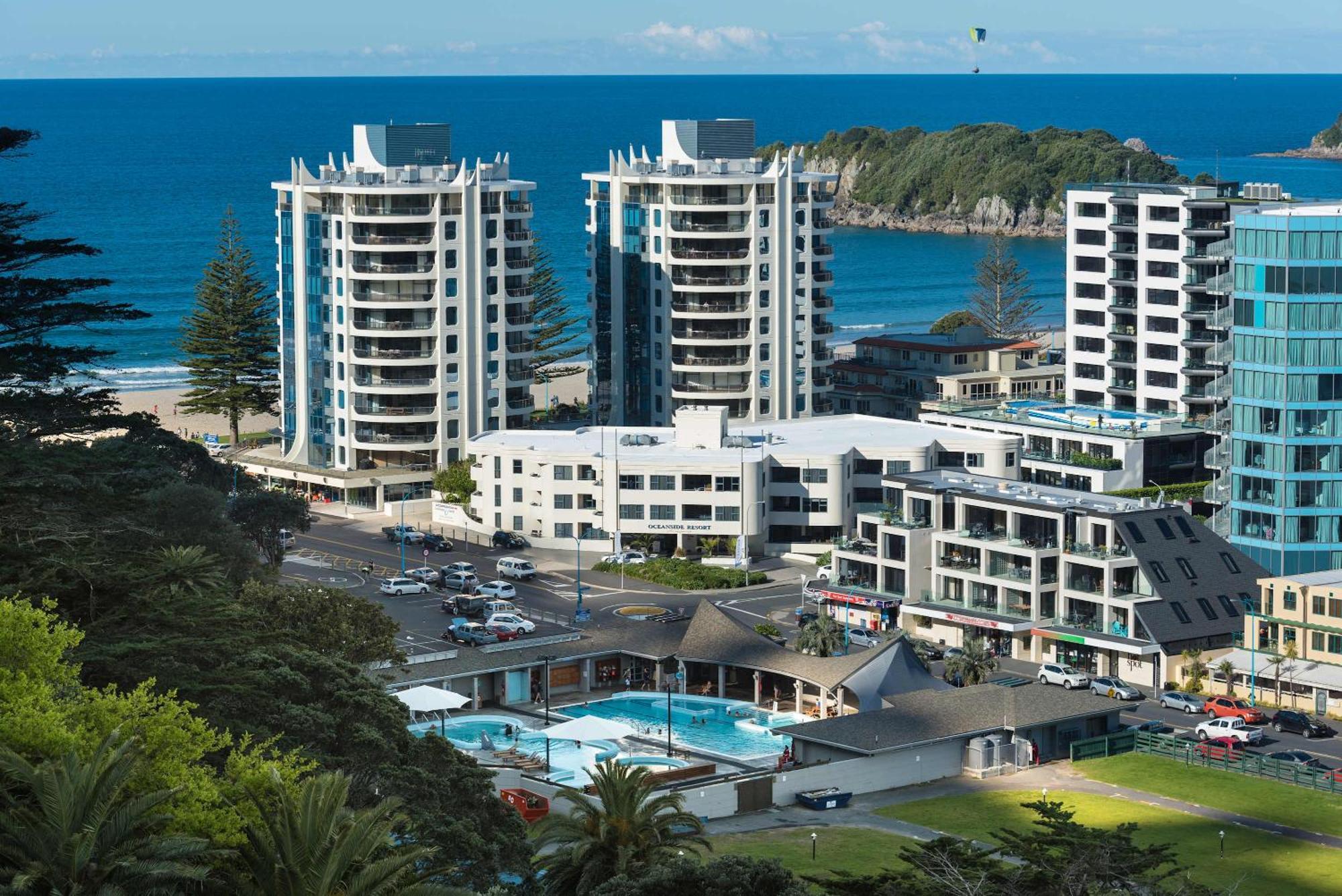 Beach Side Bliss - Oceanside Mount Maunganui Exteriör bild